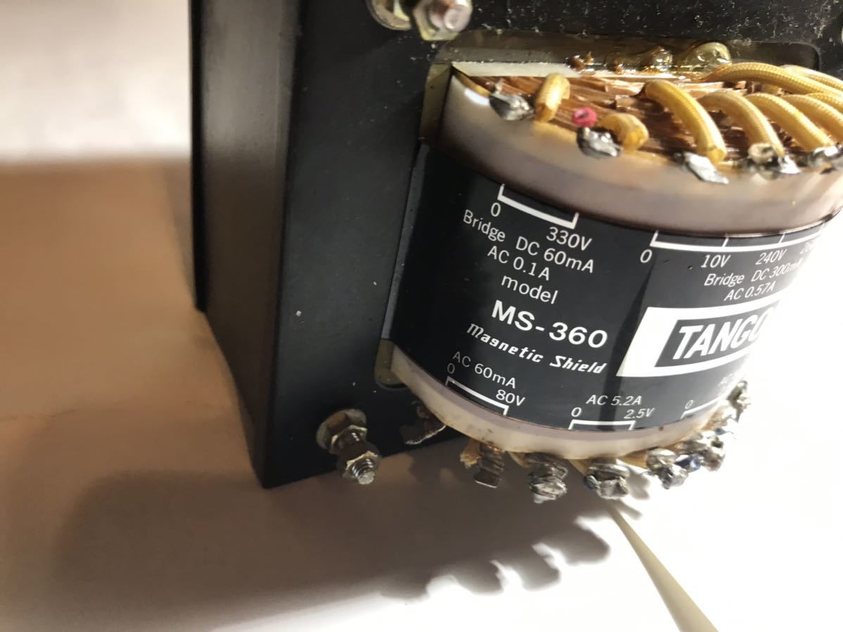 TANGO 電源トランスMS-250 マグネティックシールド TANGO タンゴ 電源トランス MS-250 ♪♪ MS-360 ◇MS-360 ◇電源トランス