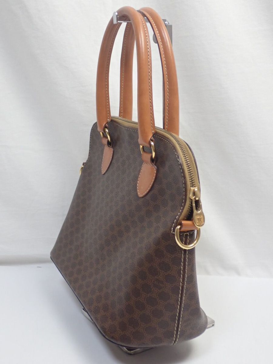セリーヌ CELINE ハンドバッグ ミニボストン マカダム柄 マカダム 公式