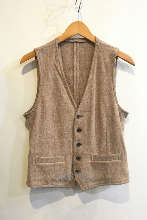ラルディーニ lardini ベスト サイズ46 XL - ダークネイビー×黒 メンズ