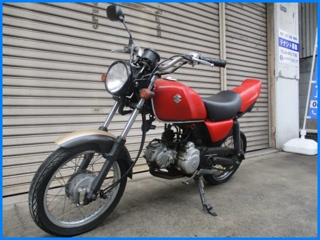 スズキ☆NA41A☆GS50(鍵あり)☆現状☆エンジン始動ok(訳あり)☆