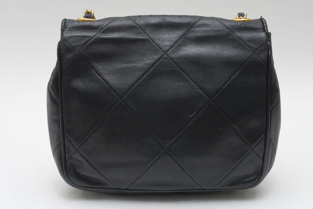 1円スタート シャネル CHANEL マトラッセ フルフラップ ポシェット 
