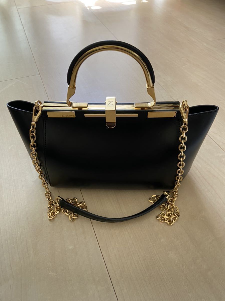 zanchetti ザンチェッティ3way BAG（S) ドゥーズィエムクラス BAYCREW'S STORE にて購入 ZANCHETTI ザンケッティ ザンチェッティ