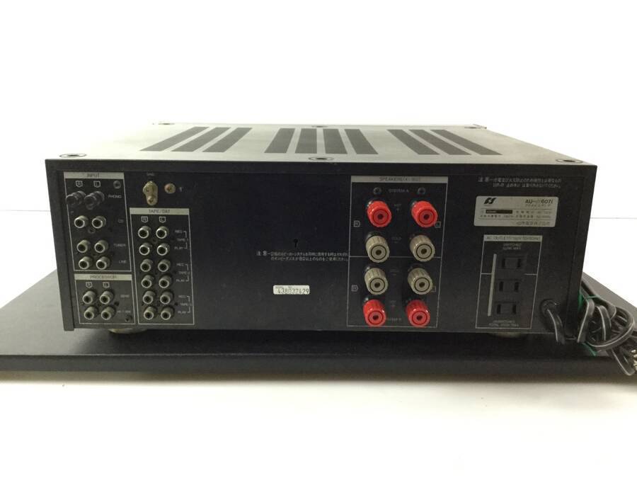 平成歌謡スペシャル Sansui AU-α607i プリメインアンプ 一部入力で出力