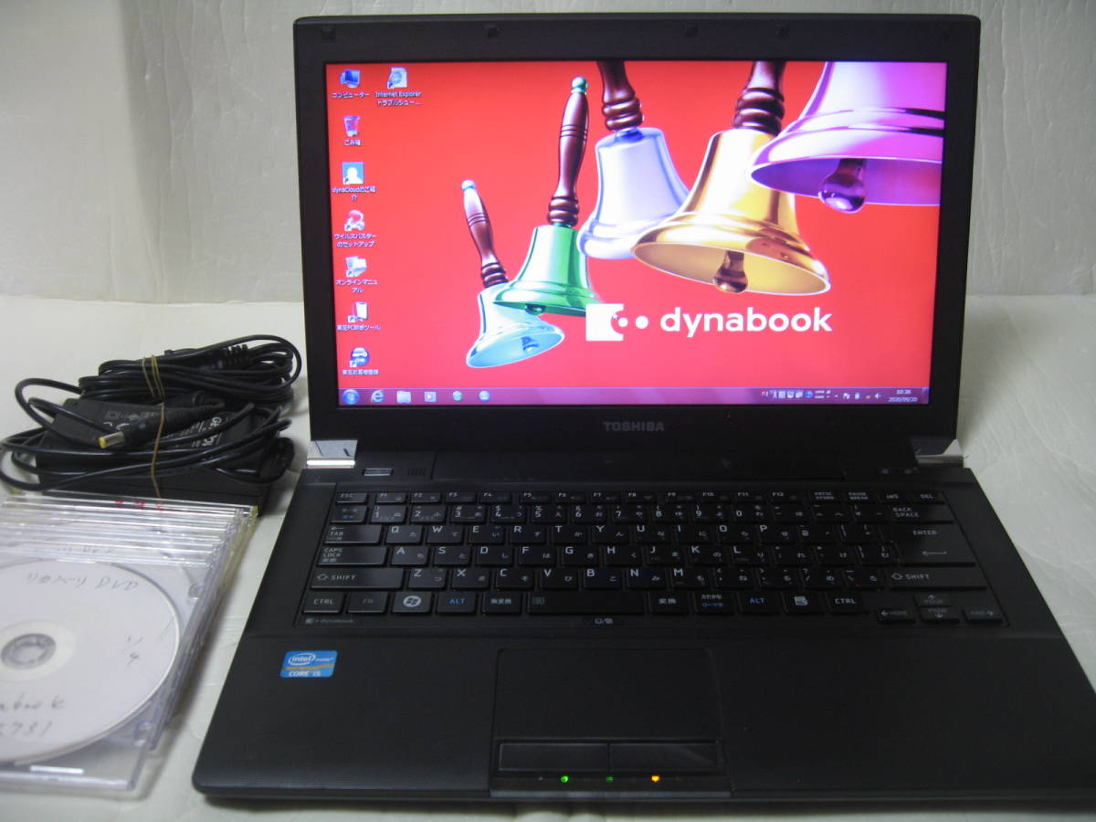 dynabook R741/C Windows7 Pro Core i5 2520M 2.50GHz メモリ4GB