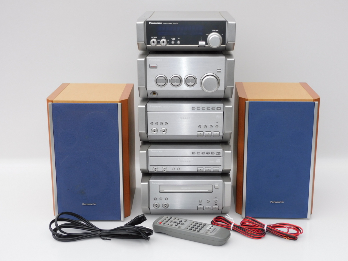 Panasonic ミニコンポ CDチェンジャー付き 【訳アリ】 Panasonic