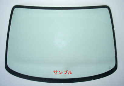 日産 新品断熱UVフロントガラス ルークス ML21S グリーン/ボカシ無