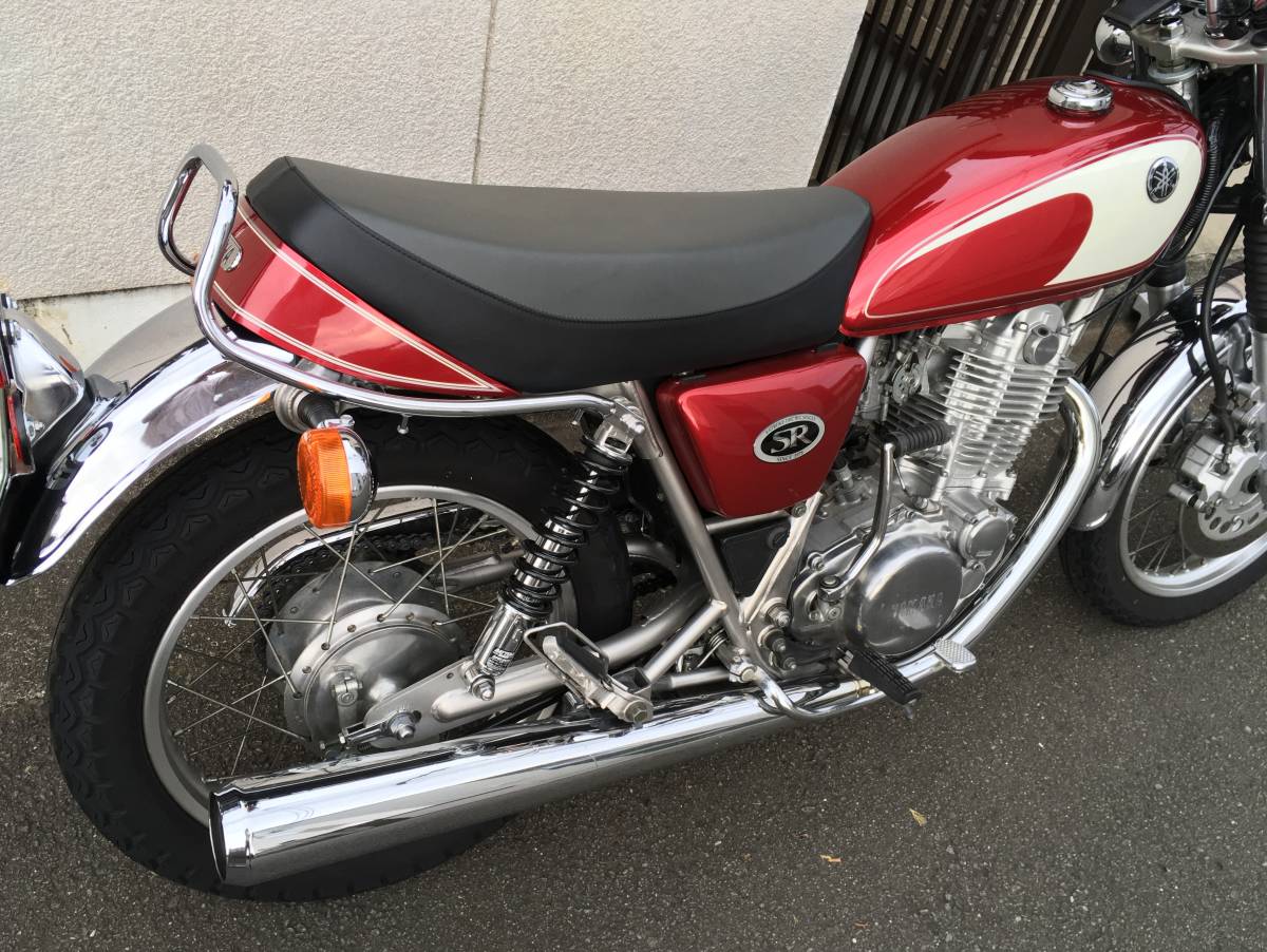 sr400 純正タンデムバー SR400 グラブバー タンデムバー 85-00 SR400 