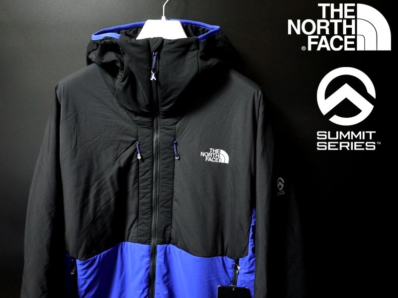 セール，人気セール US購入 THE NORTH FACE ノースフェイス XL 最高峰 SUMMIT SERIES L3 VENTRIX HOODIE BLACK/BLUE(ジャケット、上着)｜売買されたオークション情報、yahooの商品情報をアーカイブ公開 - オークファン 男性用