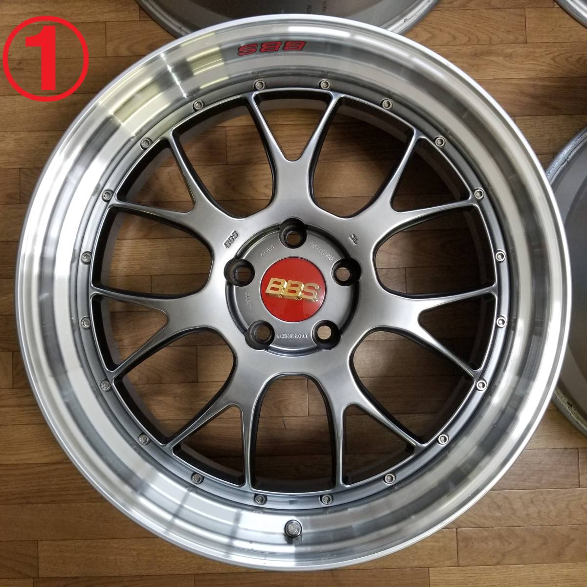 超美品】20インチ 8.5J +15 & 9.5J +23 PCD120 BBS LM-R チャンピオン 