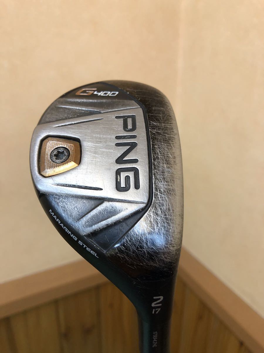 新作登場，新作 ピン PING G400 U2 2UT 17&deg; ハイブリッド ユーティリティ AMT TOUR WHITE S200(ピン)｜売買されたオークション情報、yahooの商品情報をアーカイブ公開 - オークファン 男性右きき用