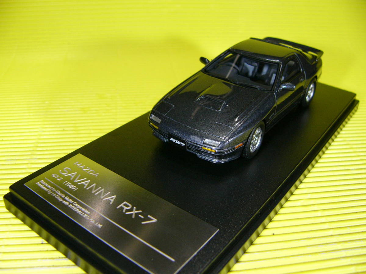 Hi-Story 1/43 マツダ サバンナ RX-7 GT-X (FC3S) 1989 シャドー