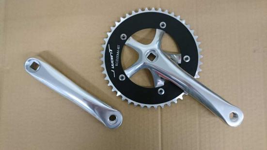 ピスト 競輪 シングルスピード ブルーラグ 165mmスギノメッセンジャー