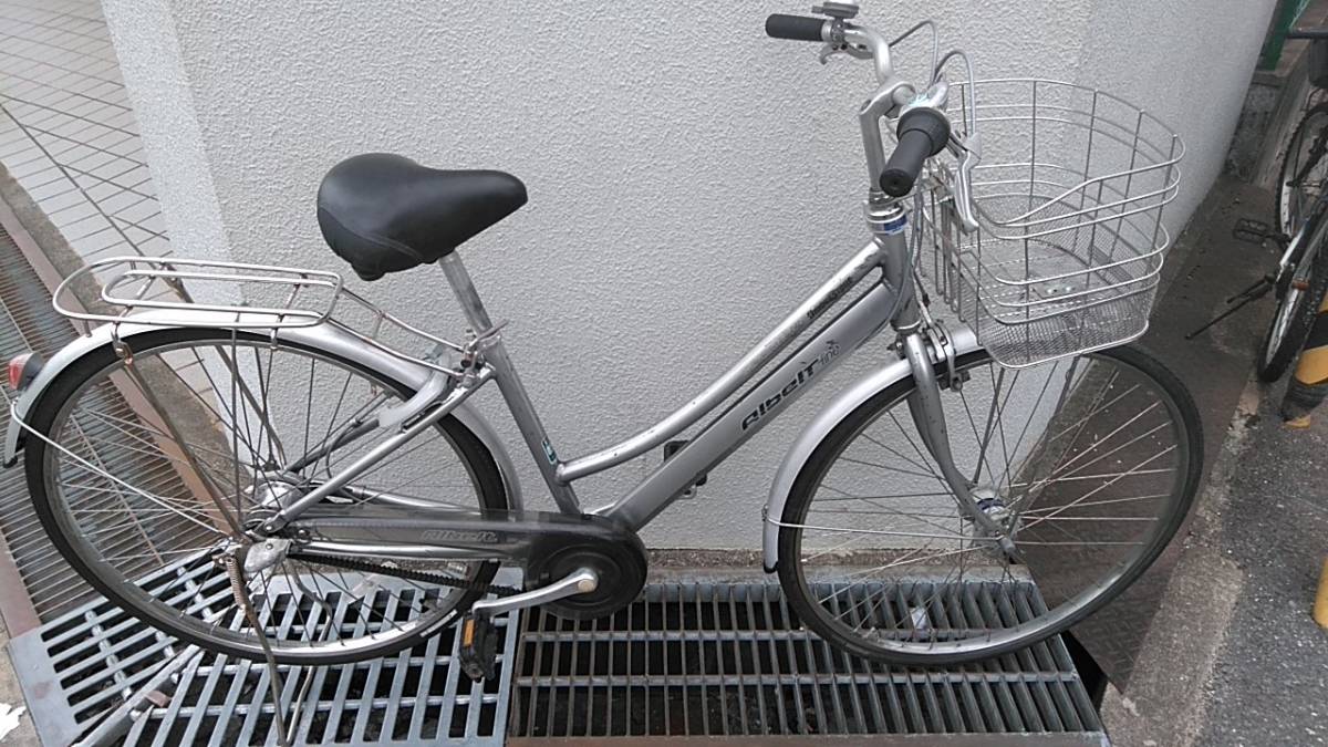 アルベルト 整備済み☆ブリヂストン 自転車 ブリヂストン 27インチ 中古自転車 C100 限定特価 白☆ ママチャリ ブリヂストン(BRIDGESTONE) その他 アルベルト［L型］ 27インチ整備済み自転車店 27インチ整備済み アルベルト☆