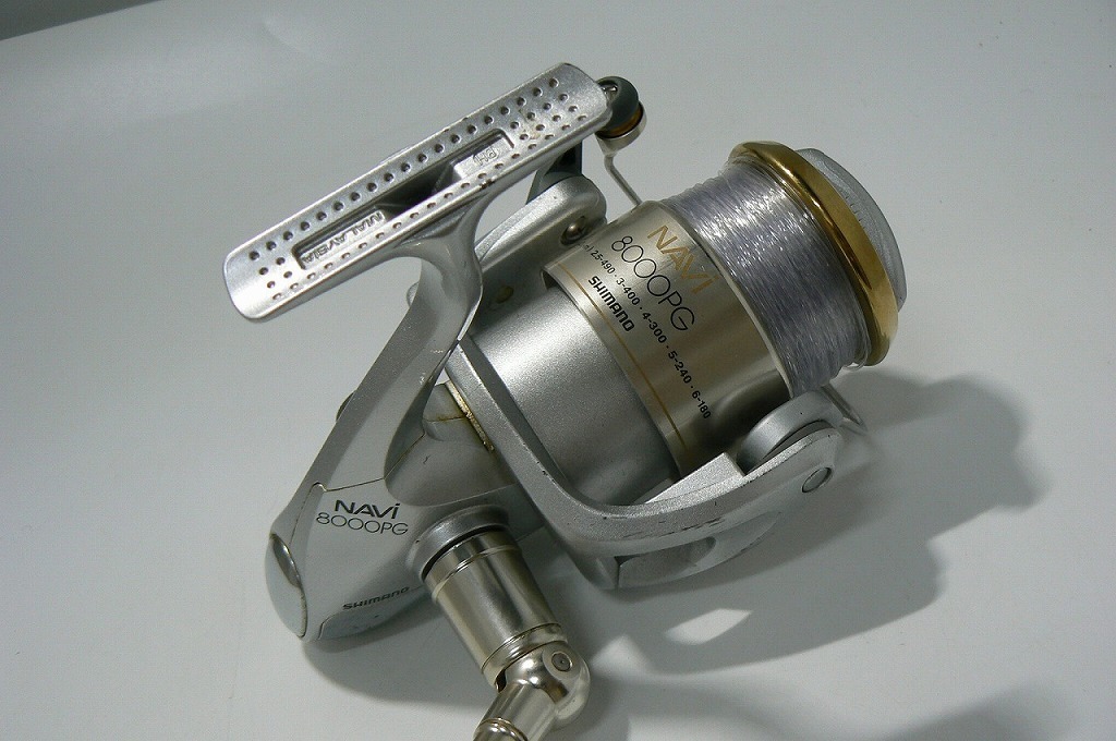 高品質，大人気 シマノ SHIMANO NAVI リール シルバー系 8000PG(リール)｜売買されたオークション情報、yahooの商品情報をアーカイブ公開 - オークファン その他