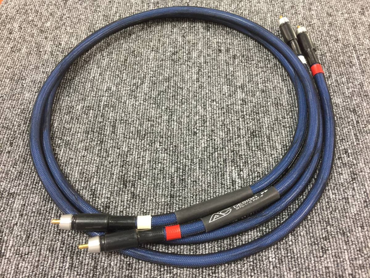 USED】AC DESIGN WTC-1/Ⅱ [RCAケーブル1.2m] 29U9019847115 DESIGN AC