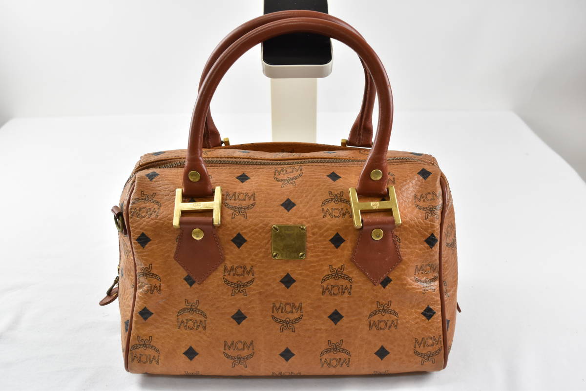 エム・シー・エム MCM ボストンバッグ ブラウン 【公式通販】