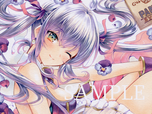 手描きイラスト 創作 パンジー シロップ 手描きイラスト 売買されたオークション情報 Yahooの商品情報をアーカイブ公開 オークファン Aucfan Com