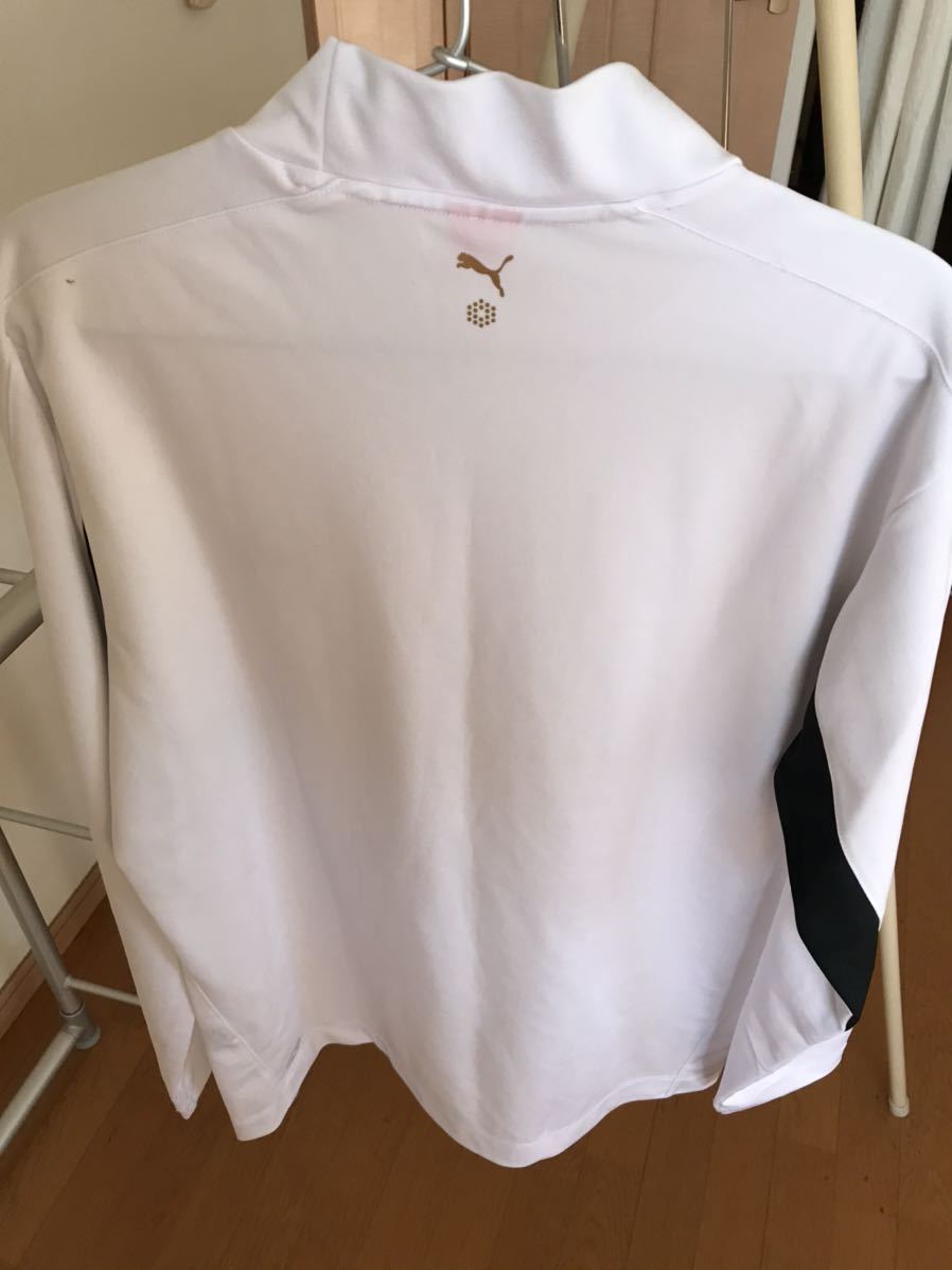 プーマコンプレションシャツ2枚赤白_4