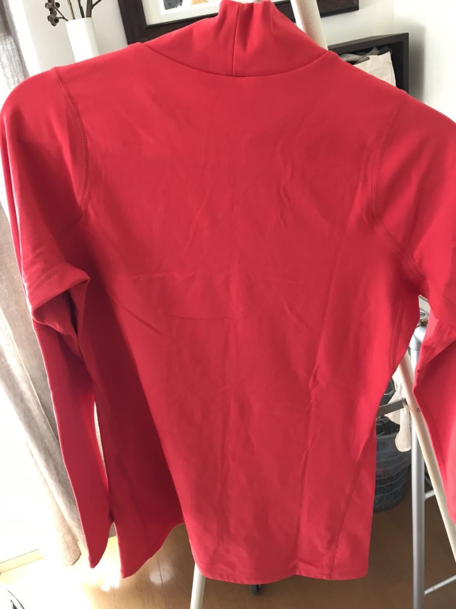 プーマコンプレションシャツ2枚赤白_7
