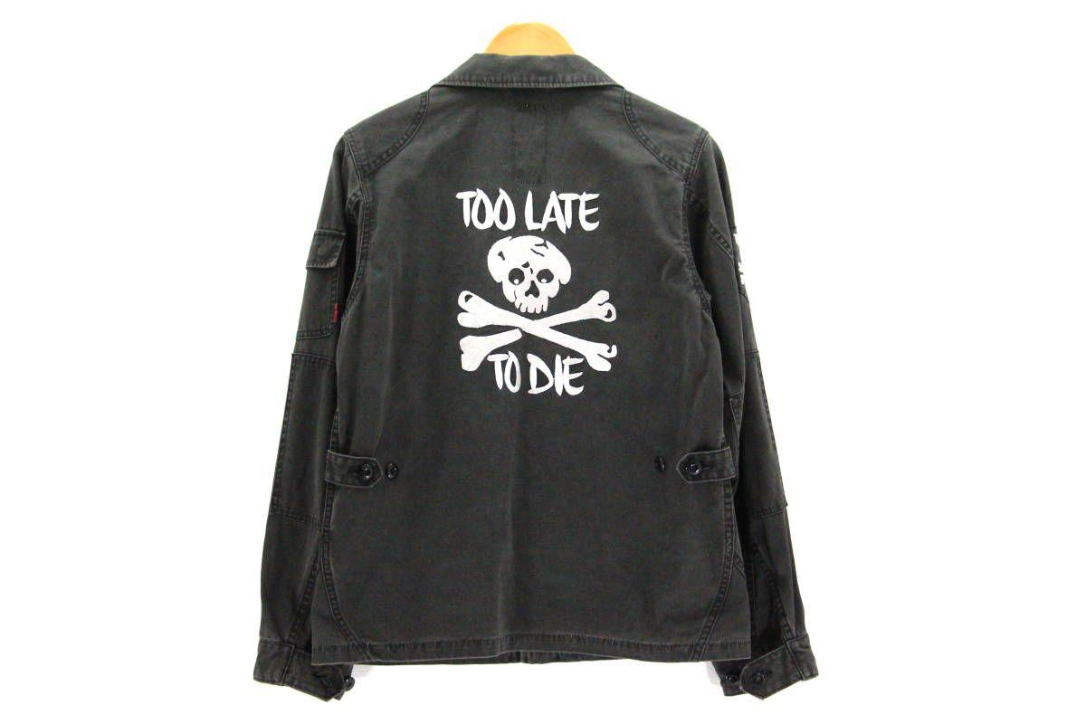 超希少】 WTAPS 07AW JUNGLE L/S ミリタリーシャツ M 刺繍 クロス 