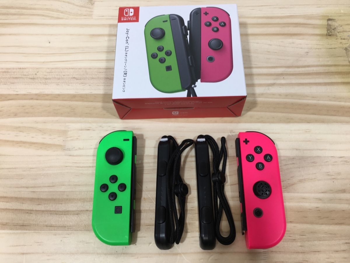 Joy-Con Switch Nintendo L ネオングリーン ジャンク品 (L) ジャンク
