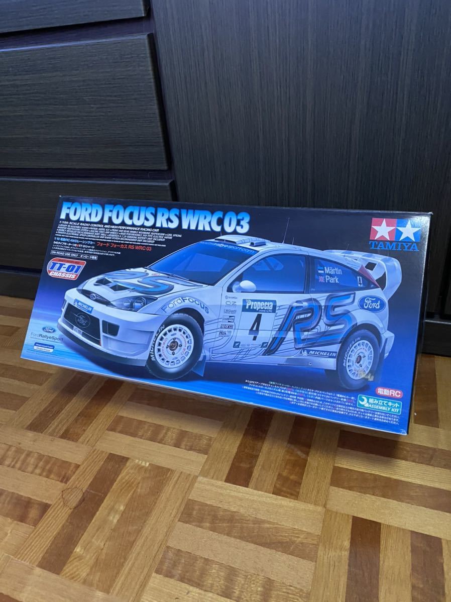 タミヤ RS フォード No.712 電動RCカーシリーズ Focus タミヤ1/10電動