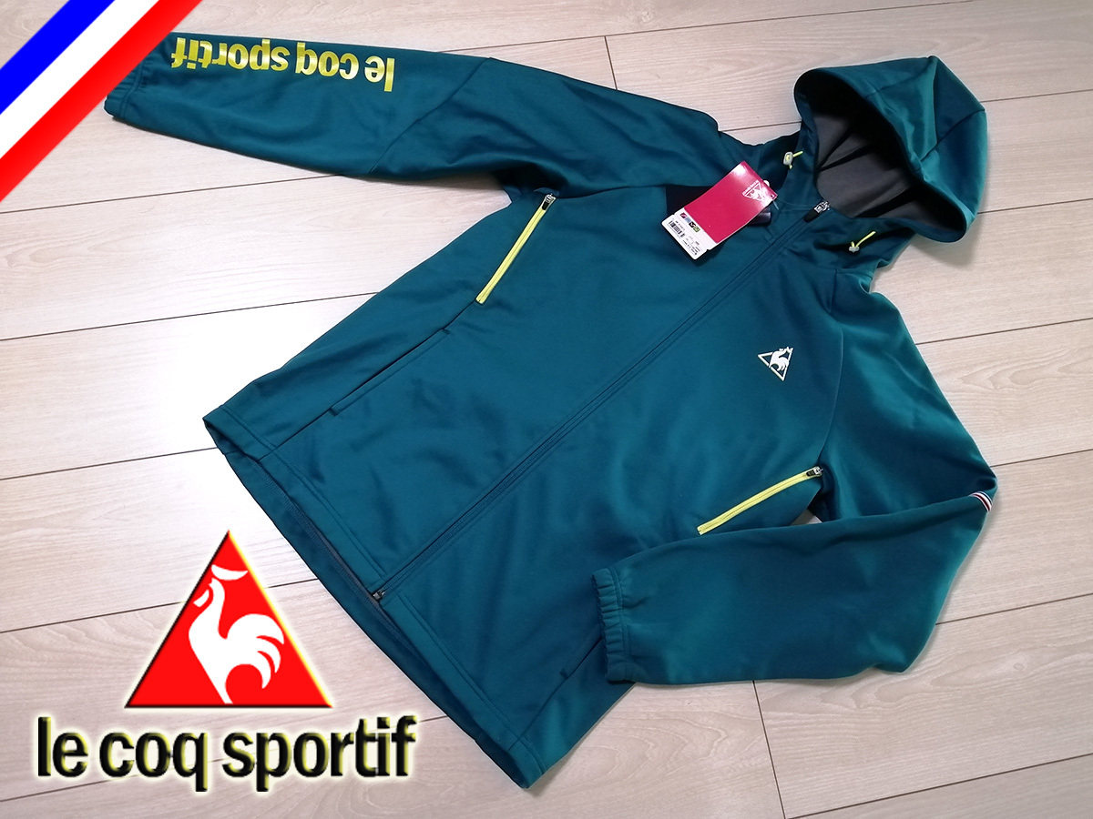 【爆買い，正規品】 Le coq sportif ルコック NEXTEP 3D 立体裁断 ソフトシェル パーカージャケット メンズ L GBE 定価12 000円+税 撥水 反射(その他)｜売買されたオークション情報、yahooの商品情報をアーカイブ公開 - オー ジャージ