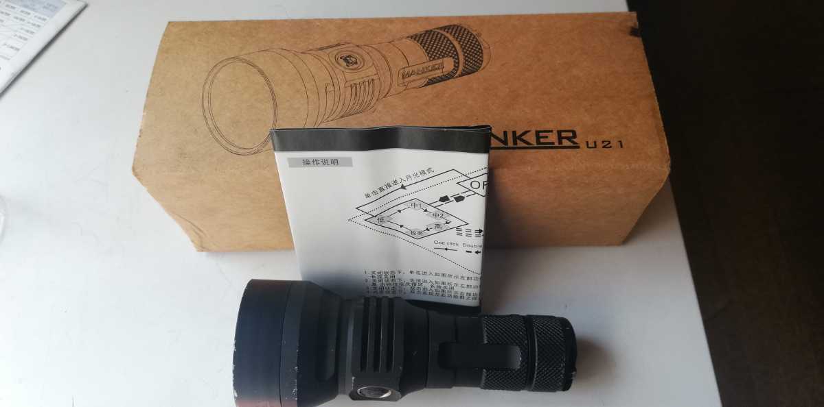 定番人気，セール Manker マンカー U21 数回使用 飛び系 スポット照射 検索 ストリームライトサバイバー(その他)｜売買されたオークション情報、yahooの商品情報をアーカイブ公開 - オークファン その他