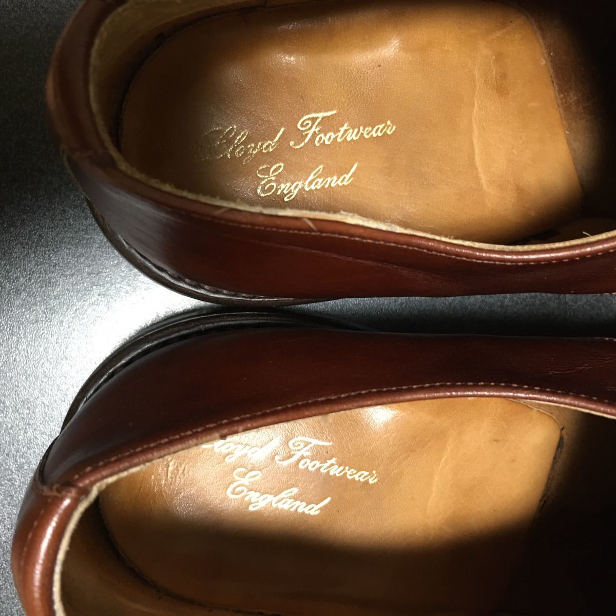 美品】Lloyd Footwear ロイドフットウェア 英国製 ストレートチップ 