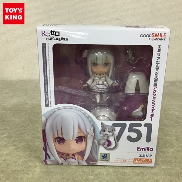 1円～ 未開封 ねんどろいど Re:ゼロから始める異世界生活 751 エミリア