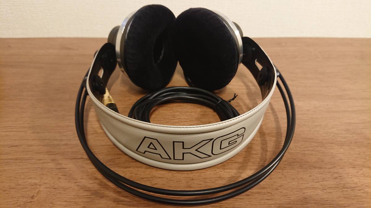 中古 AKG K172HD ヘッドホン （未使用スペアイヤーパッド付） ,AKG密閉