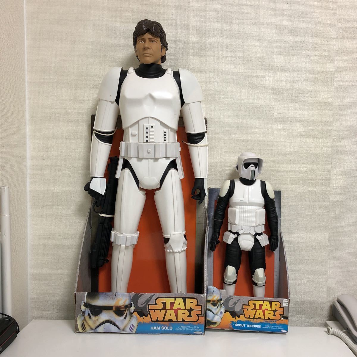 160☆OCY01☆STARWARS☆ハン・ソロ☆スカウト・トゥルーパー☆2体
