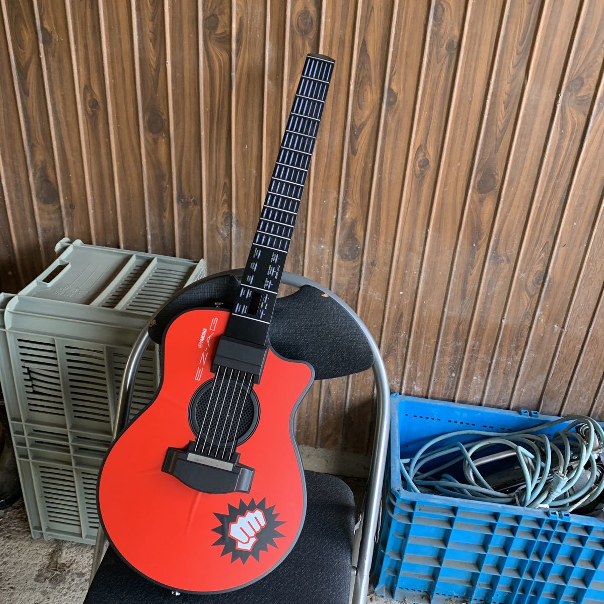 ☆1円スタート☆ YAMAHA☆ヤマハ☆EZ-AG☆イージーギター☆エレアコ