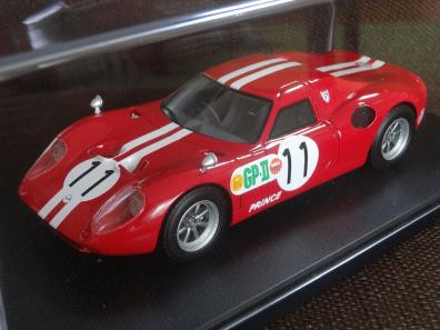 ■絶版1/24 モデラーズ PRINCE R380(1966 日本グランプリ)レッド11号車 レジン製メーカー完成品 砂子義一優勝車! 日産 メーカー完売品