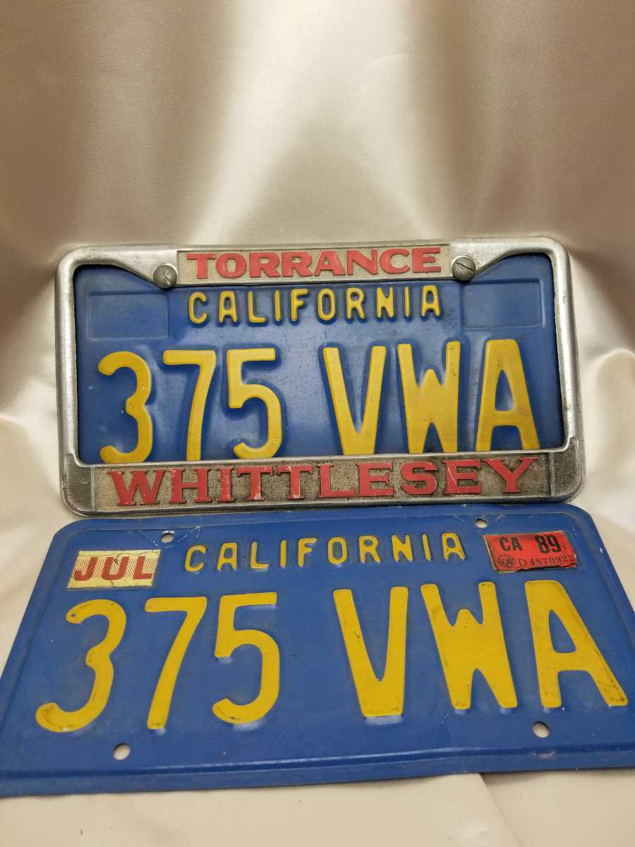 セール，2026 カリフォルニア ナンバープレート ライセンスプレート 70年代当時もの California 375VWA TORRANCE WEITTLESEY(自動車)｜売買されたオークション情報、yahooの商品情報をアーカイブ公開 - オークファン 自動車