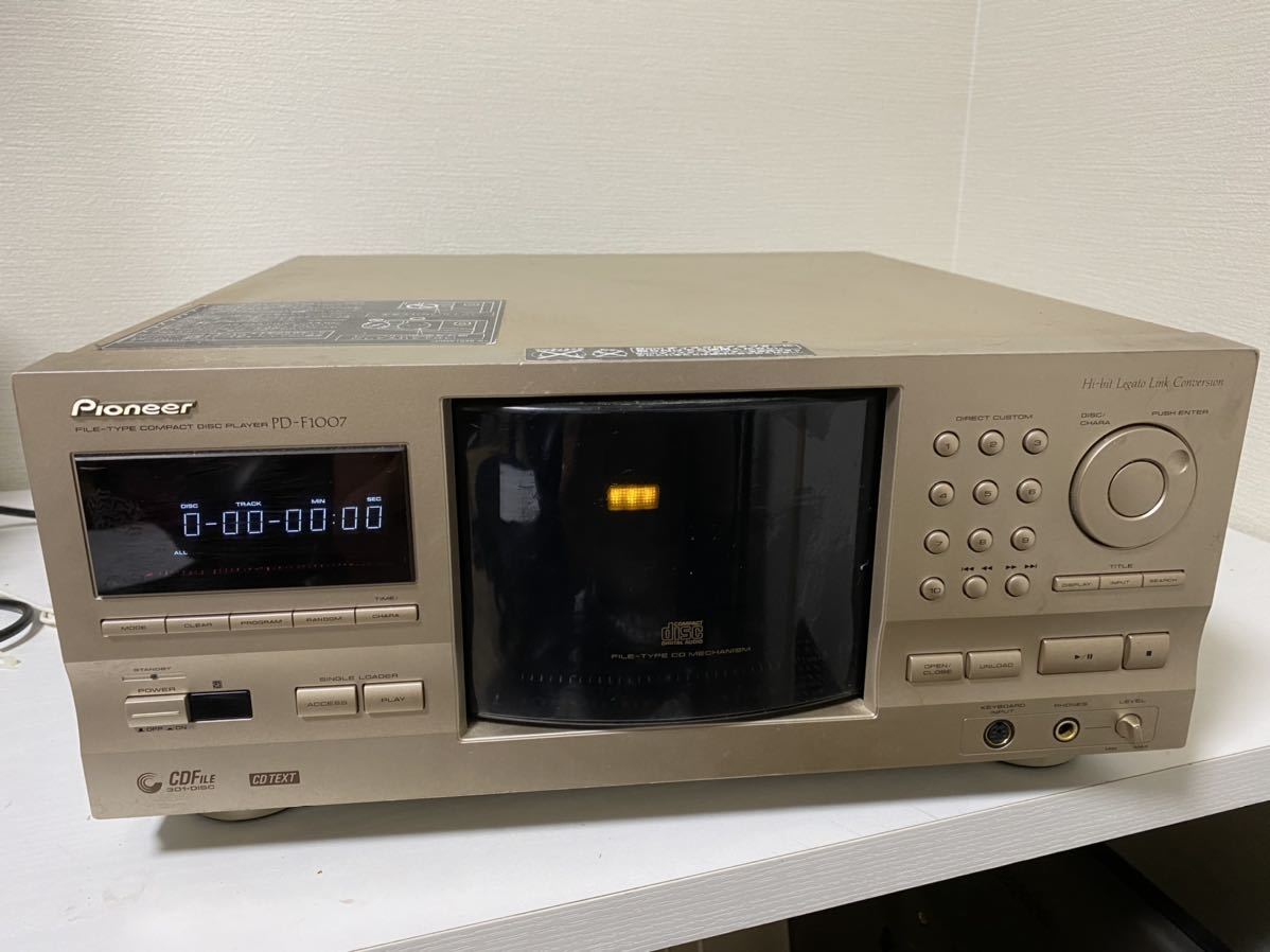 PIONEER パイオニア PD-F1007 CDチェンジャー CDプレーヤー PD-F1007
