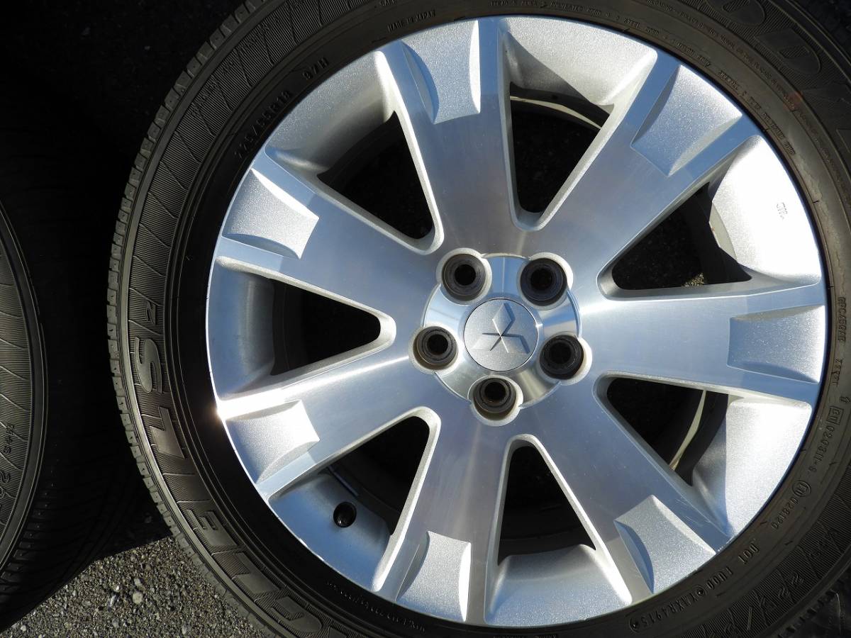 三菱純正 三菱 デリカd5 18インチタイヤホイール4本セットの4⁄4 ④ 4