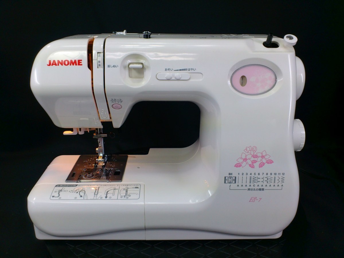 ジャノメ ES-7 | 電子ミシン JANOME 公式通販 Janome コンパクト電子 