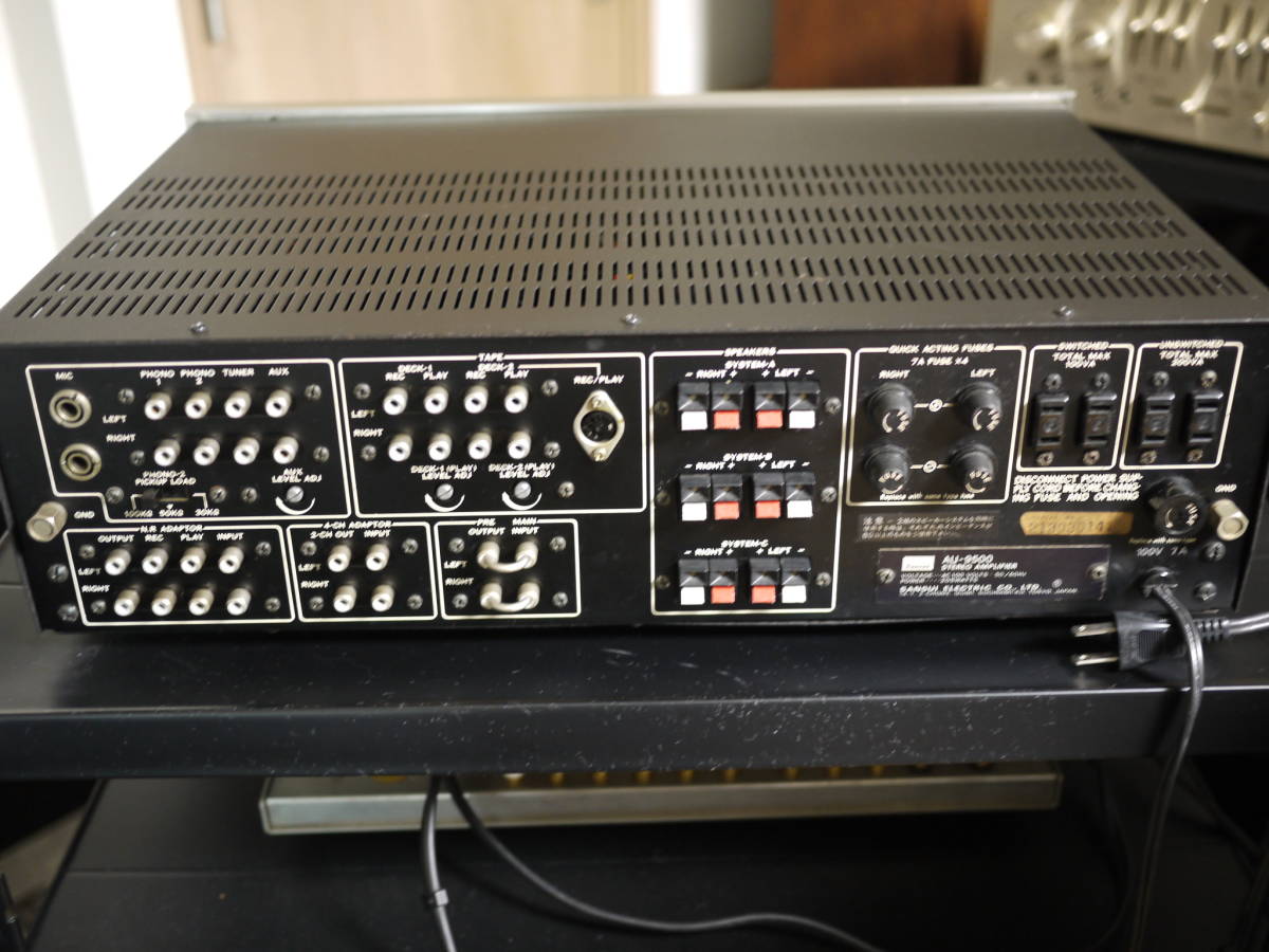 SANSUI プリメインアンプ AU-9500 動作良好品 サンスイ サンスイ AU