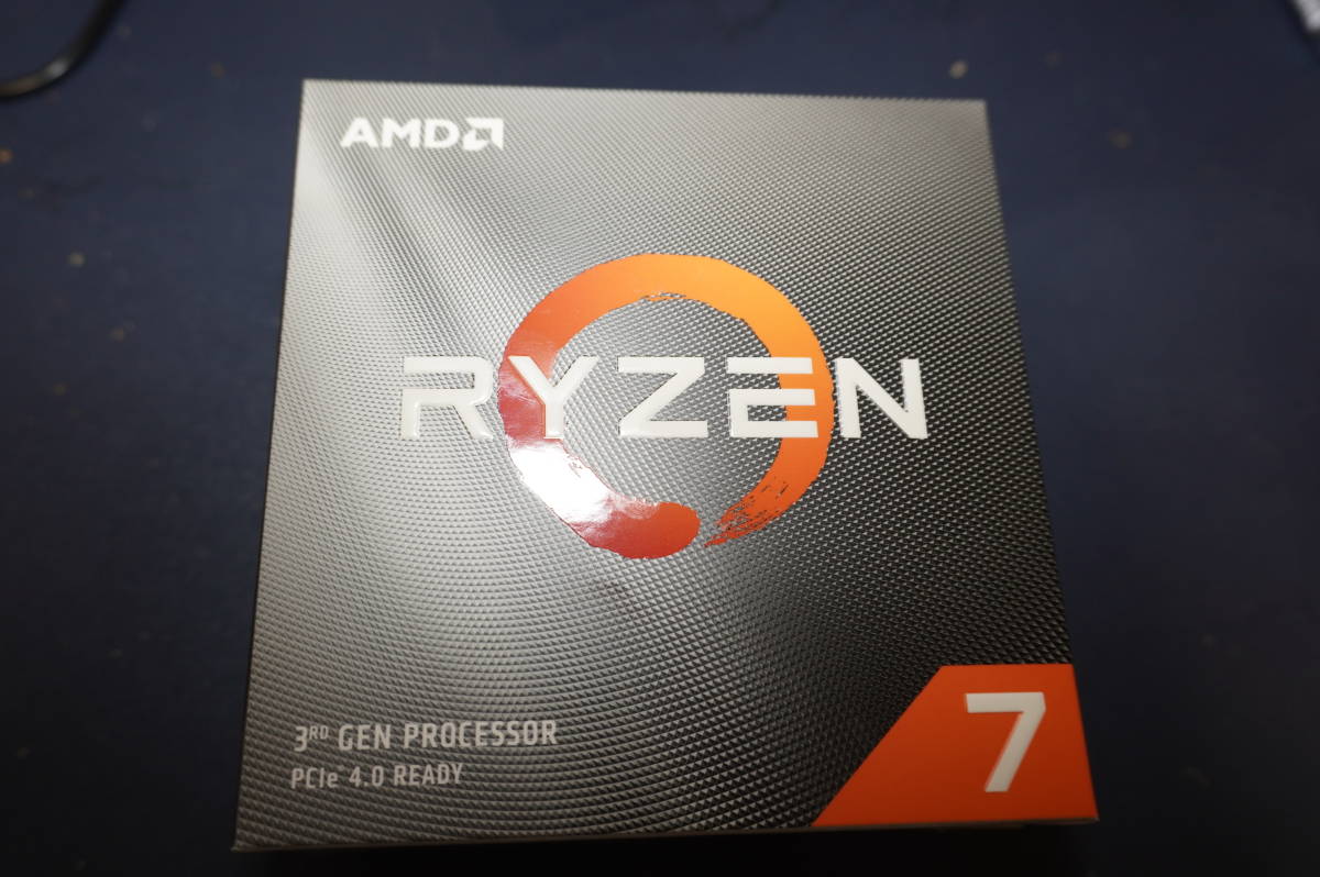 AMD Ryzen 7 3800XT 8コア16スレッド 基本クロック3.9GHZ ターボ 4.7