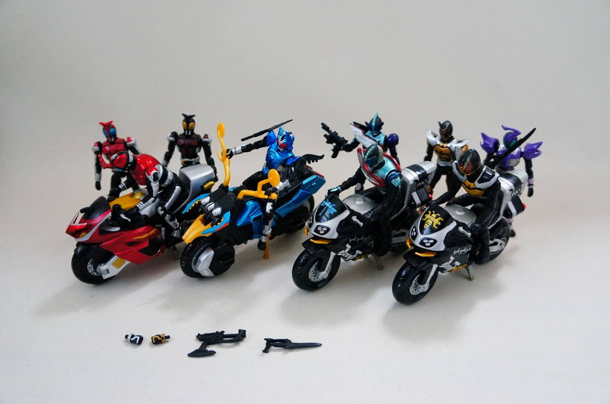 【おすすめ】仮面ライダーカブト&ガタックエクステンダー2点セット！ ガタックエクステンダー 4点セットカブトエクステンダー マシン