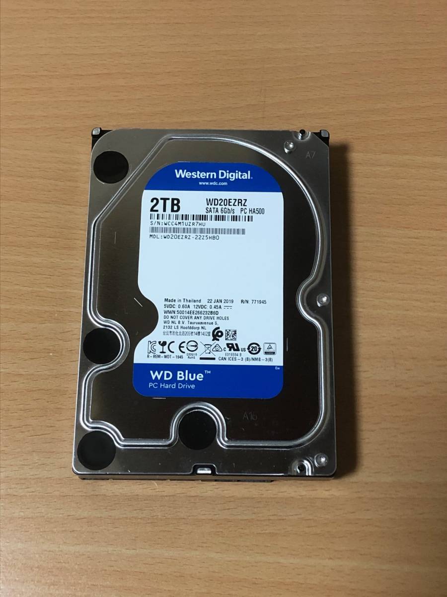 WD Blue Digital 2TB Western SATA ウエスタンデジタル SSD PC HDD 