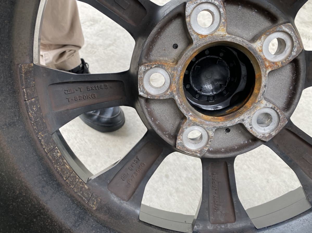 ラングラー アンリミテッド MKW PCD127 5H JEEP ジープ JK JL BFGOODRICH 35 x 12.50 R17 ...