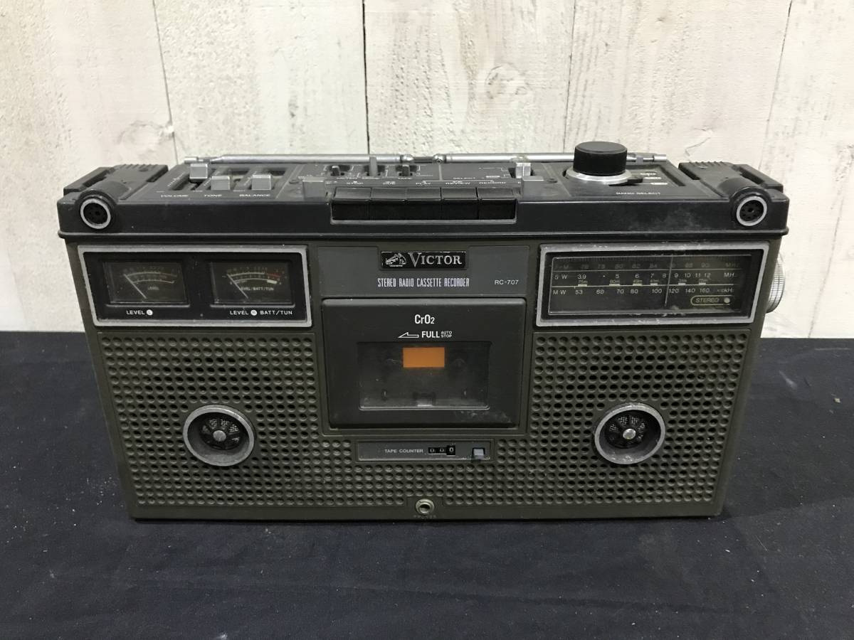 RC-707 ビクター Victor [RC-707] ステレオラジオカセットレコーダー