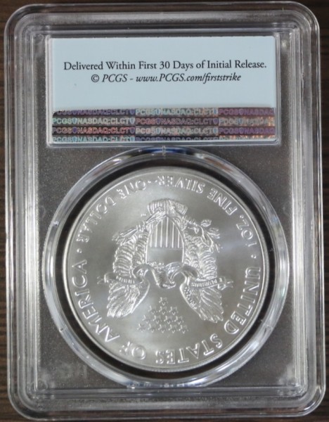 2020年 シルバーイーグル PCGS MS70 2020 アメリカ イーグル銀貨 PCGS MS70 FS MS70 PCGS アメリカ of Day 緊急