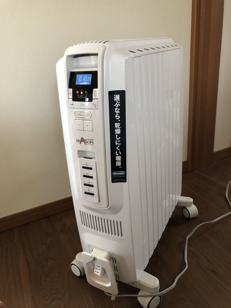 DeLonghi デロンギ オイルヒーター DDQ0915-WH デロンギ DeLonghi