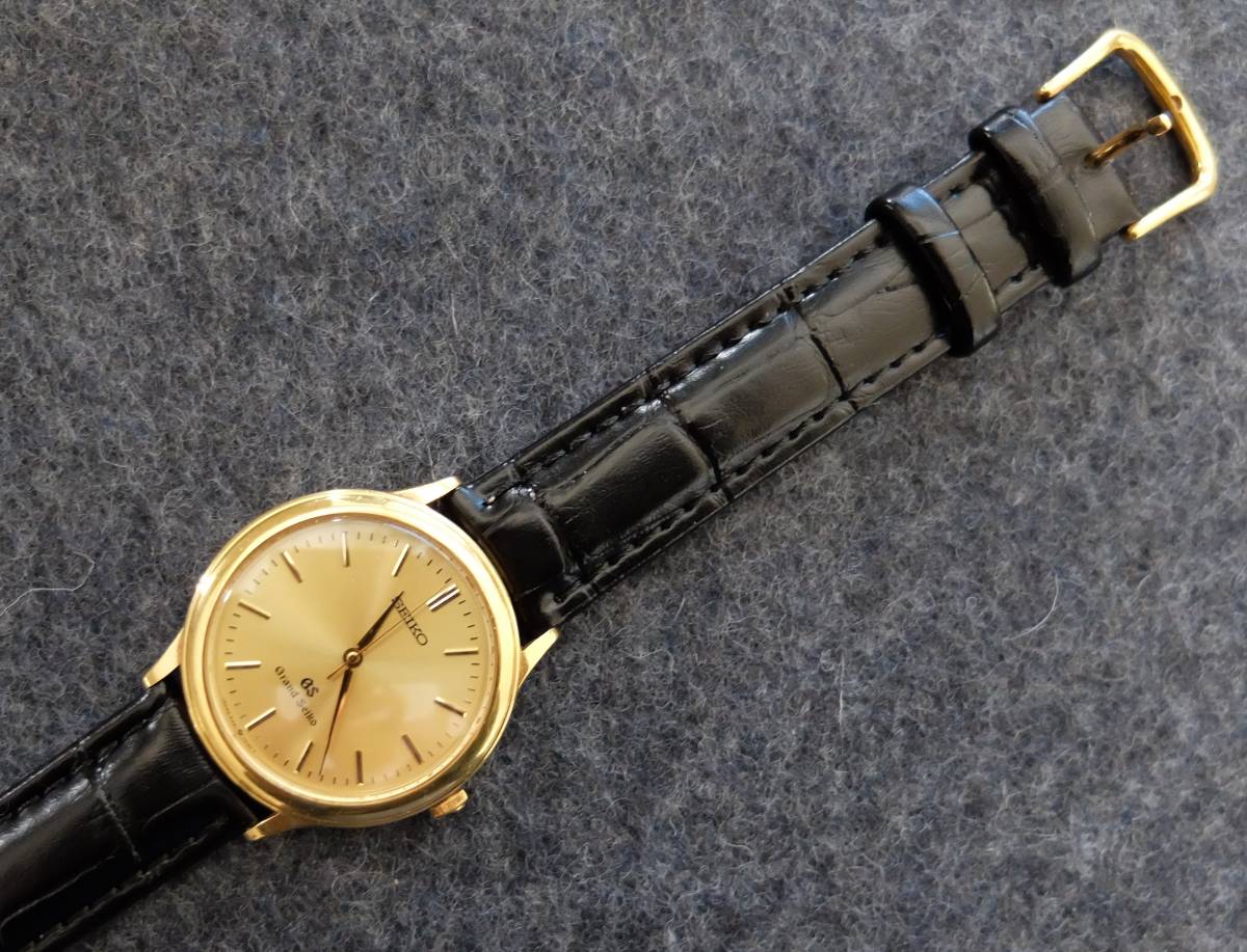 腕時計 グランド セイコー 18K無垢 9581-7000 中古 - グランドセイコー 