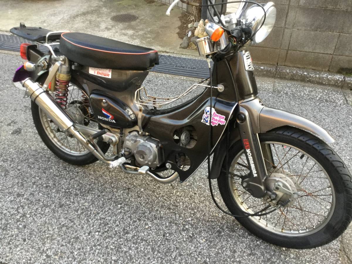 リトルカブ ホンダ | アップマフラー ステンレス製 キャブ車 フル 1999年～2005年式 HMS (BA-AA01) 1899w特価セールカブ EMPLESS（エンプレス）Ti Cuby(カビィ - ステンレスアップマフラーII※キャブ車専用 チタンマフラー