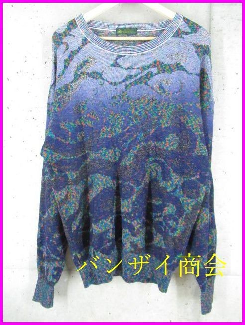 セール，定番人気 A9101b12 J's ジェイズ ジャンボ尾崎将司 ラメ入 コットンニットセーター Lサイズ/ゴルフ/メンズ/男性/紳士/秋にピッタリ(セーター)｜売買されたオークション情報、yahooの商品情報をアーカ セーター