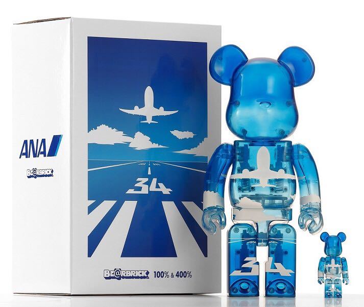 BE@RBRICK for ANA ANAブルースカイ 100％ & 400％ ANA for BE@RBRICK -
